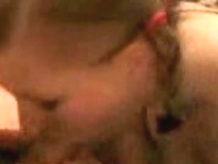 Homemade Video With A Cute Blonde, Who Sucked A Big Cock