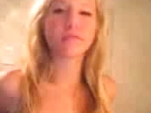 Slutty Blonde Webcam Girl