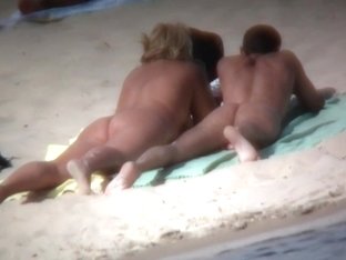Aluring Beach Video Of Naked Bitches Relaxing On The Beach