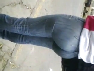 Big Butt Cheeks Spied On The Street