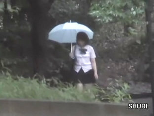 Rain Sharking Affair With Some Really Tempting Young Japanese Sweetie
