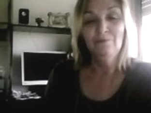 Uruguay Granny Showed Me Her Saggy Tits In Skype