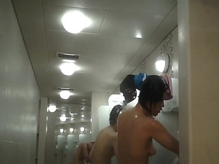Korean Pool Shower Voyeur