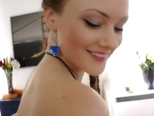 Pretty Babe Lili Lamour Got Two Strong Dicks For The First Time In The Life
