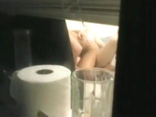 Voyeur Tapes The Black Neighbor Girl Fucking Her White BF Through Her Bedroom Window
