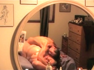 Mature Fat Woman Missionary Sex In The Bedroom Mirror
