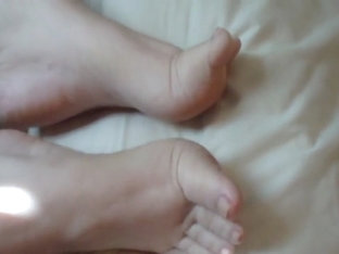 Bbw Wife's Feet Having An Orgasm