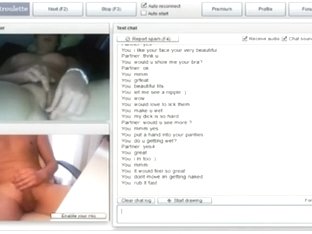 German Girl Has Cybersex With A Stranger On Chat Roulette