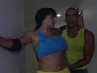 Sandra - Brunette Latina MILF With Extreme Boobies And Dangerous Plump Ass