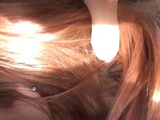 Sexy Redhaired Breasty Legal Age Teenager Rainia Belle Nailed In The Car