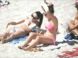 Candid bikini beach scenes shot on the video camera 07zv