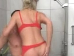 Sweet Sexy Milf Drilled Real Deep In The Bathroom