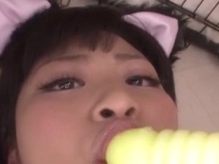 Aika Hoshino Gets Drilled With Huge Toys