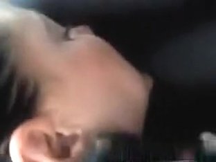 Italian Chubby Pontailed Girl Takes Care Of Her Bf's Dick In His Car