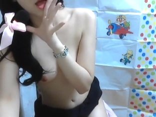 Peep! Live Chat Masturbation! Skinny Hotty Of Korea Hen Fair Agreeable Skin