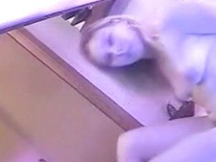 Tanning Her Hairy Pussy On A Hidden Camera Of A Voyeur