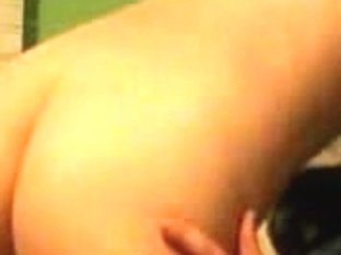 Chubby ass riding fat dick in this homemade sex video