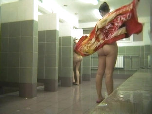 Hot Russian Shower Room Voyeur Video  53