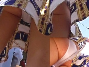 Fantastic Upskirt Closeup Clip