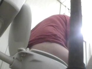 Hidden Cam Catches Several Chubby Girls Pissing On Toilet