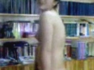 Asian Amateur Girl Gets Completely Naked In The College's Library