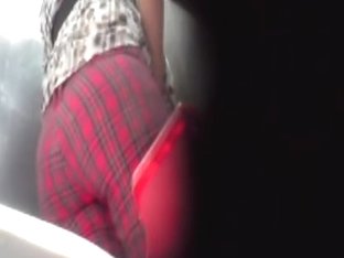 Babe With Sexy Ass Caught While Peeing In Toilet Voyeur Video