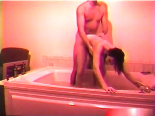Hot Tub 1990 Vhs Sextape In A Hotel With Sherry