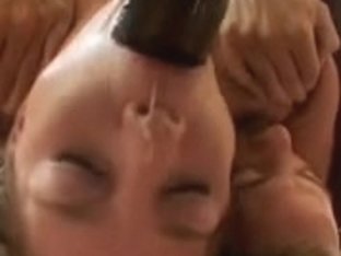 18-year-old Teen Fucks With A Lot Of Guys In Gangbang
