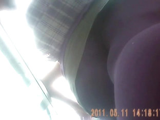 29th Upskirt2011 - Sorry, Thick Grey Pantyhose