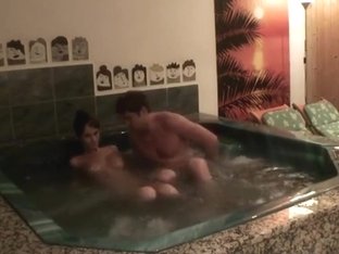 Hot Fucking Romance In Jacuzzi With Sexy Nessa Devil!