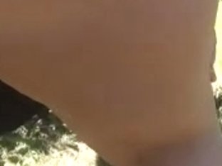 Fat Ass Mouille Gets Fingered In Voyeur Pissing Video