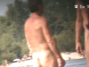 Nudist Beach Video Of A Blonde Fitty, And A Big Boobed Foxy Lady