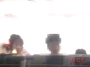Delicious Japanese Babe Having Sex In Window Voyeur Video
