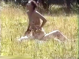 Riding Cock In The Open Meadow