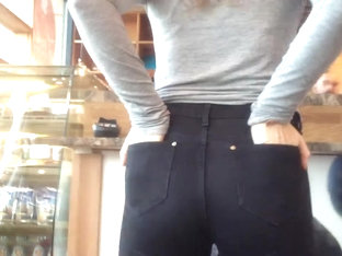 Swedish Ass In Jeans - Voyeur