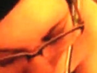 Dirty Girl With Glasses Cleans Dude's Cock With Her Wet Lips