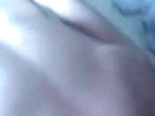 Pale amateur wife sucking a black dick with a toy in her anus
