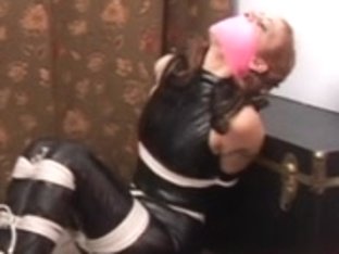 Redhead Slut Wants To Escape In Hot Spandex Porno Video
