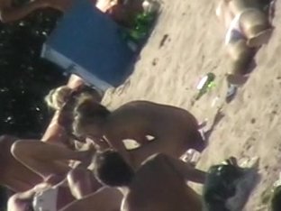Nudist Beach As Always Is Full Of Horny People