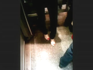Feet In A Metro Train V