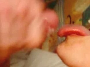 My Witfe Is A Crazy Sperm Addict And Gets A Hot Facial Cumshot