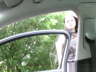 Hitchhiking Russian Teen Cum Sprayed