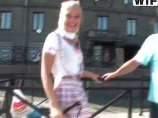 Teen Russian Babe From School Makes Amazing Blowjob