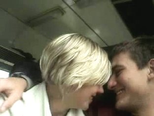 Blondie Sucks A Dick In The Train