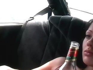 Canned Slut Gives Taxi Driver Spycam Masturbation