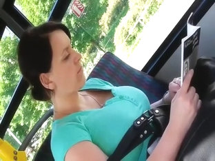 Alluring Mature Woman On The Bus