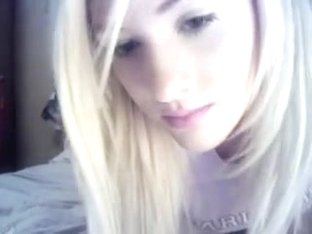 Legal Age Teenager Golden-haired Camwhore