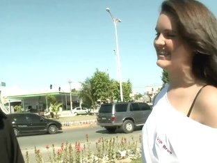 Simple-hearted Sofia Gets In Car With 2 Strangers