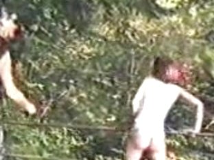 Redheaded Teen Slave Girl Tortured In The Wild