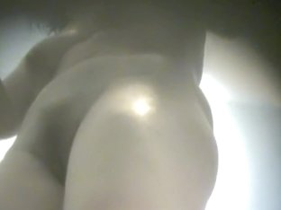 Naked Girl Wears Her Black Panties On The Spy Camera